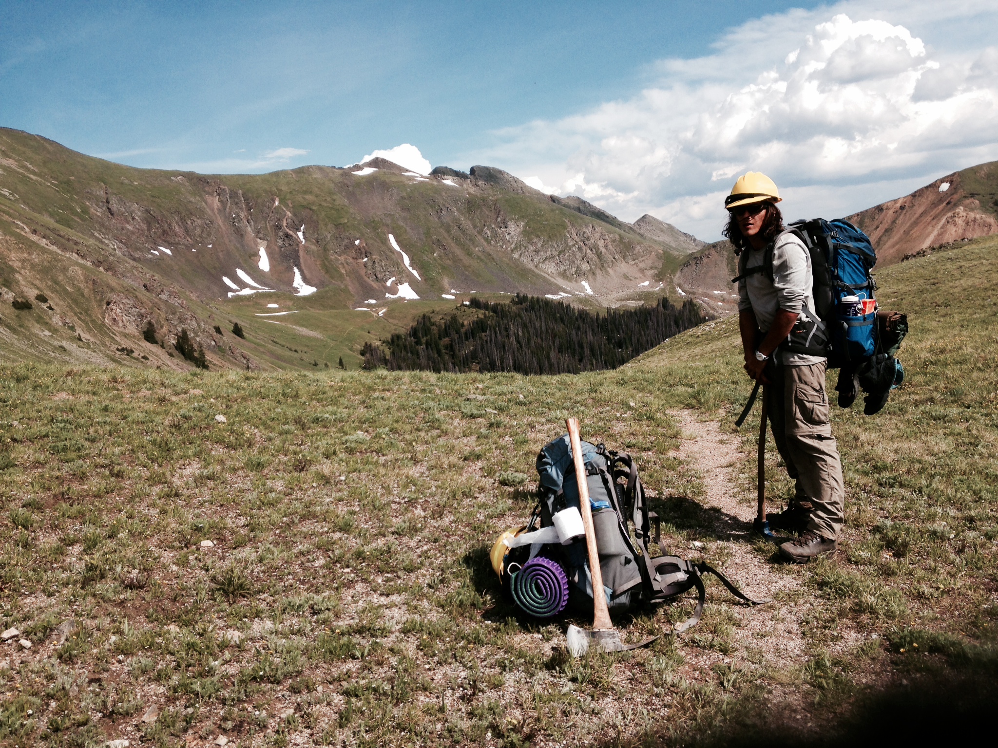 Elias on Bowen Pass