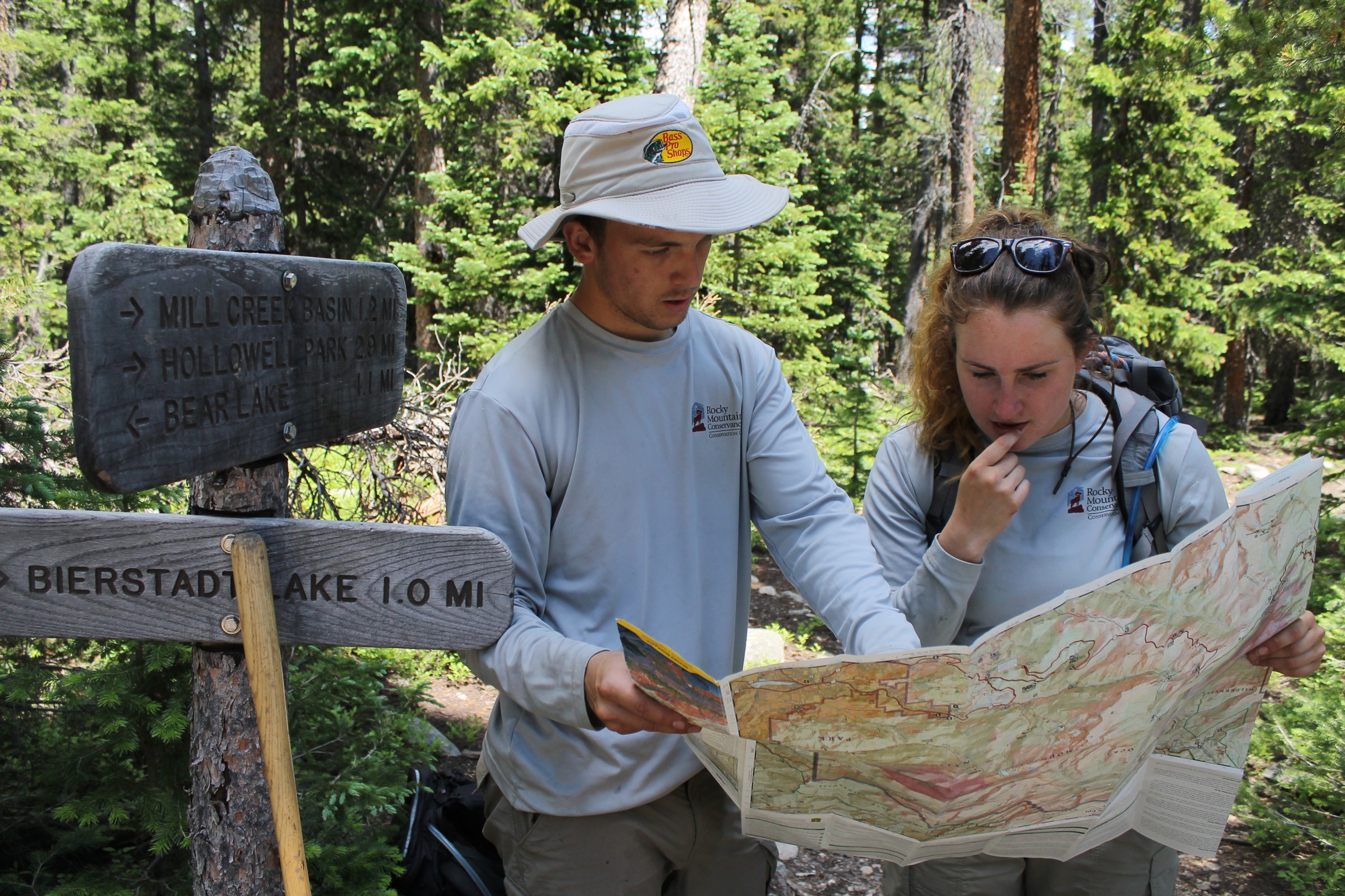Doing our best not to get lost