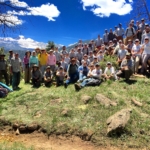 A group of people posing for a photo.