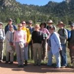 A group of people posing for a picture.