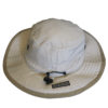 Hatback A white Rocky Mountain National Park Bucket with a tan band.