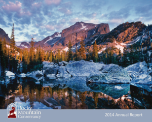 The cover image of the 2014 annual report
