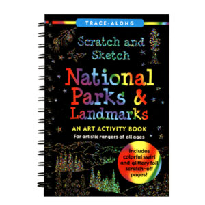 Scratch and Sketch National Parks & Landmarks activity book.