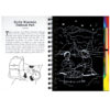 ScratchSketchInside A Scratch and Sketch National Parks & Landmarks with a black and white drawing of a campfire.