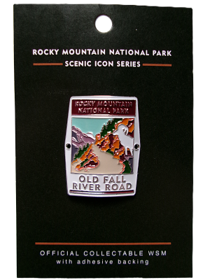 Walking Stick Medallion - Old Fall River Road