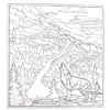 Adult Coloring Book inside 2 A coloring page with a wolf on top of a mountain RMNP Adult Coloring Book & Postcards.