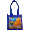 A Rocky Mountain National Park Reusable Tote with an image of the mountains.