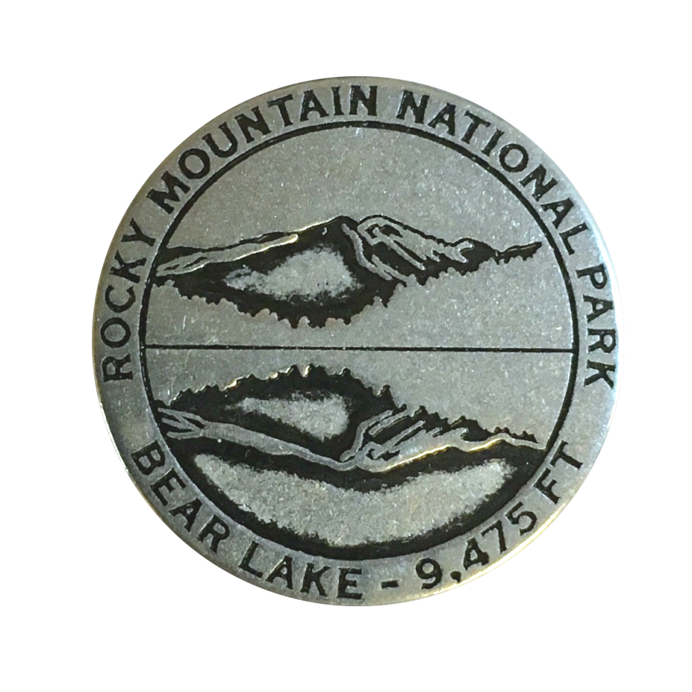 Rocky mountain national park Collectible Token - RMNP Bear Lake.