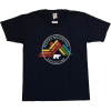 A navy T-shirt with a rainbow triangle on it.
Product Name: T-Shirt - Kids RMNP Bear