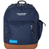 The Columbia RMNP Limited Edition Backpack in navy and tan.
