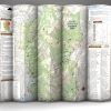Day Hikes Map A Day Hikes of Rocky Mountain National Park Map Guide.