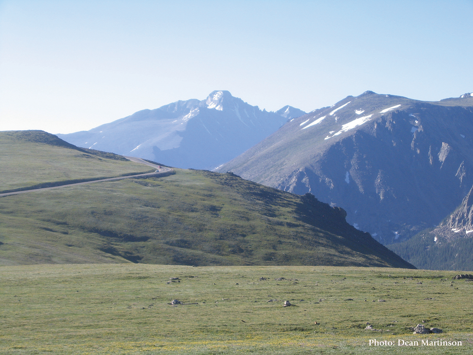 Mountain range photo