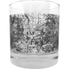 A RMNP Map Whiskey glass.