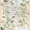 Rocky Mountain National Park Poster - RMNP Xplorer Map.