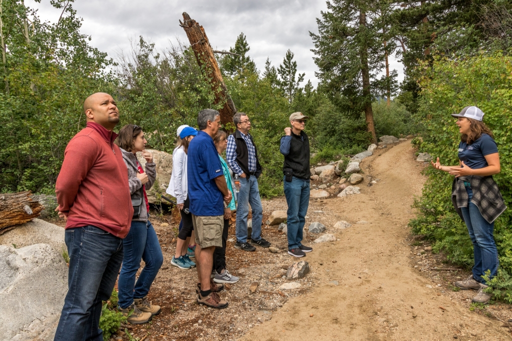 People on a hike