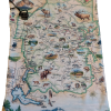 Open xplor gaiter Rocky Mountain National Park Bandana - RMNP Xplorer Map drawstring bag.