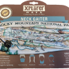 Xlporer gaiter Rocky Mountain National Park Bandana - RMNP Xplorer Map.
