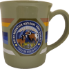 A Pendleton RMNP Collection mug with the mountain national park logo on it.