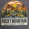 Rocky mountain national park T-Shirt - RMNP Dotted Scenic.