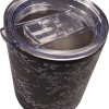 Map Mug 3 A black Insulated Tumbler - RMNP Map with a lid and a map on it.