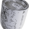 Wine Mug 3 A white Insulated Tumbler - RMNP Map Wine Tumbler.