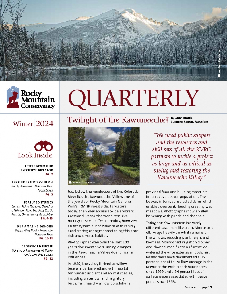 Quarterly - twilight of the kansas mountaineer.