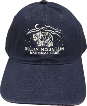 Rocky Mountain National Park Hat - RMNP Night Sky Bear