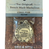 The Longs Peak Summit Marker keychain features a "Bench Mark Medallion" indicating 14,255 feet elevation by the U.S. Geological Survey, with packaging that includes a geographic map background.
