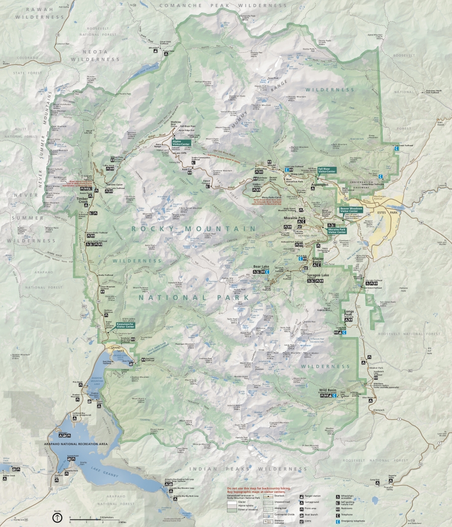 RMNP Free Map
